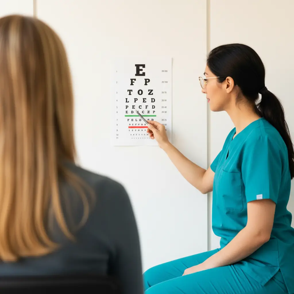 dynamic visual acuity testing to assess vestibulo-ocular reflex at Harley HVM