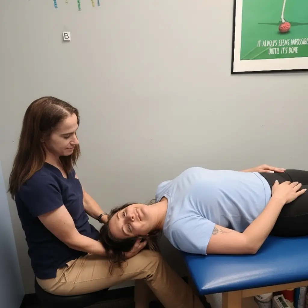 benign paroxysmal positional vertigo using Dix-Hallpike maneuver at Harley HVM