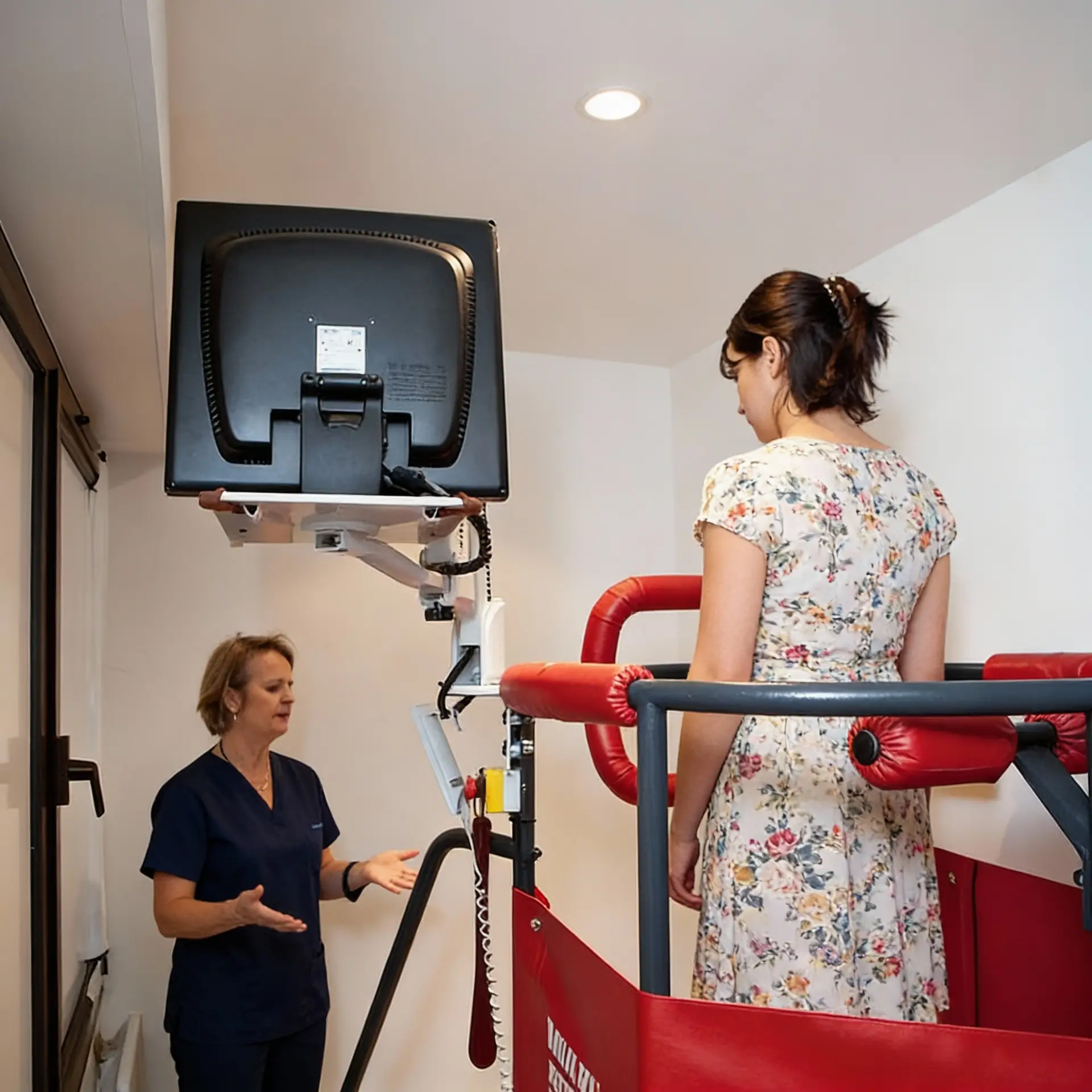 posturography to assess postural control at Harley HVM