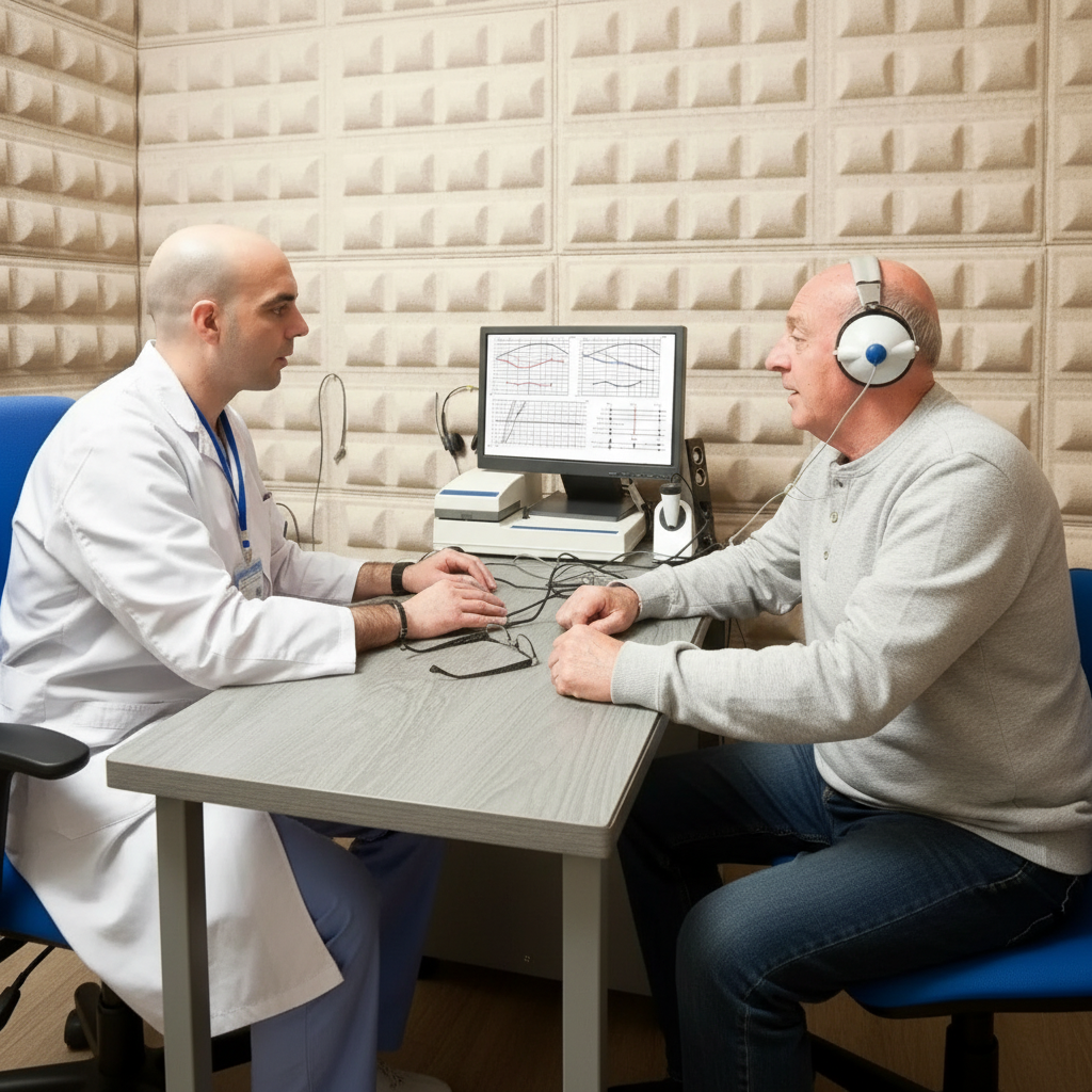 Clinical balance assessment during labyrinthitis evaluation