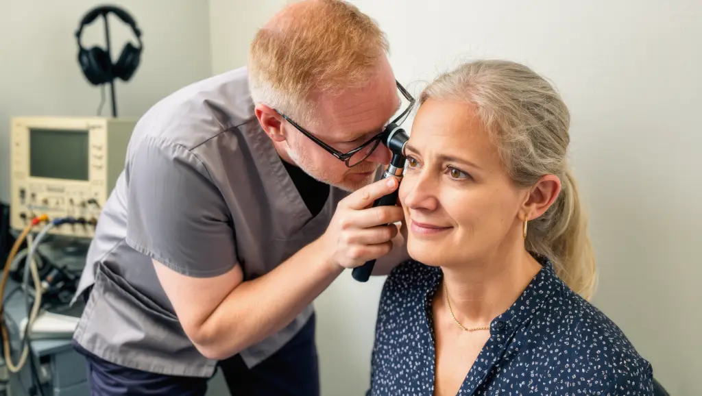 Speech in noise hearing test