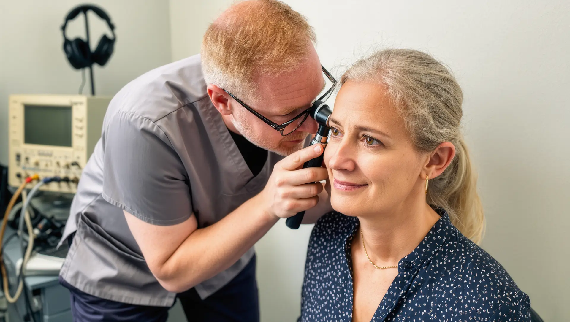 Speech in noise hearing test